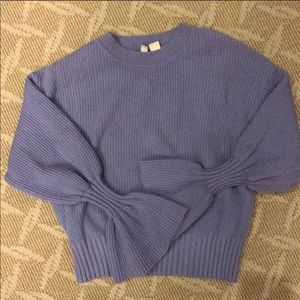 Lilac Anthropologie sweater